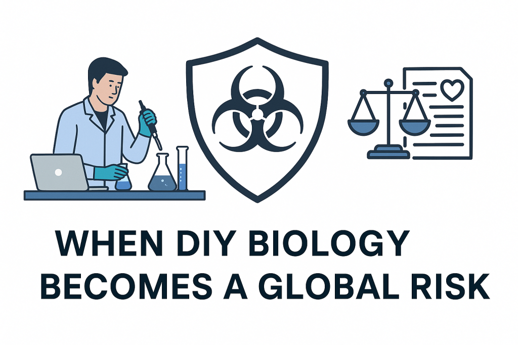 The rise of community bio-labs brings innovation and new biosecurity challenges in open biotechnology.