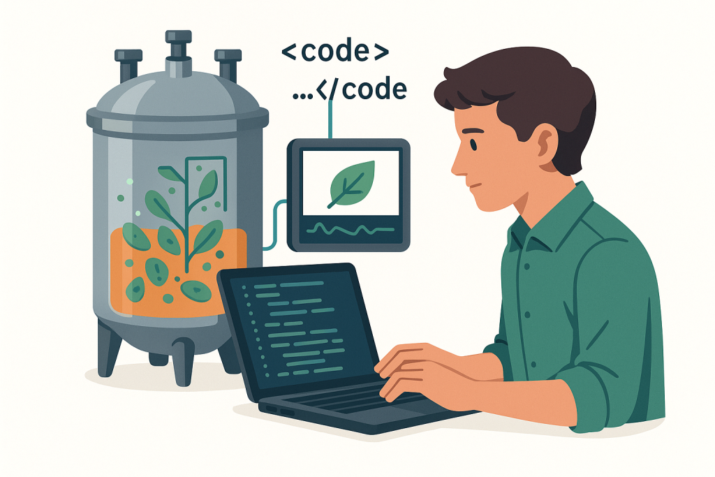 How bioreactor literacy is redefining farming with coding, biology, and systems management.