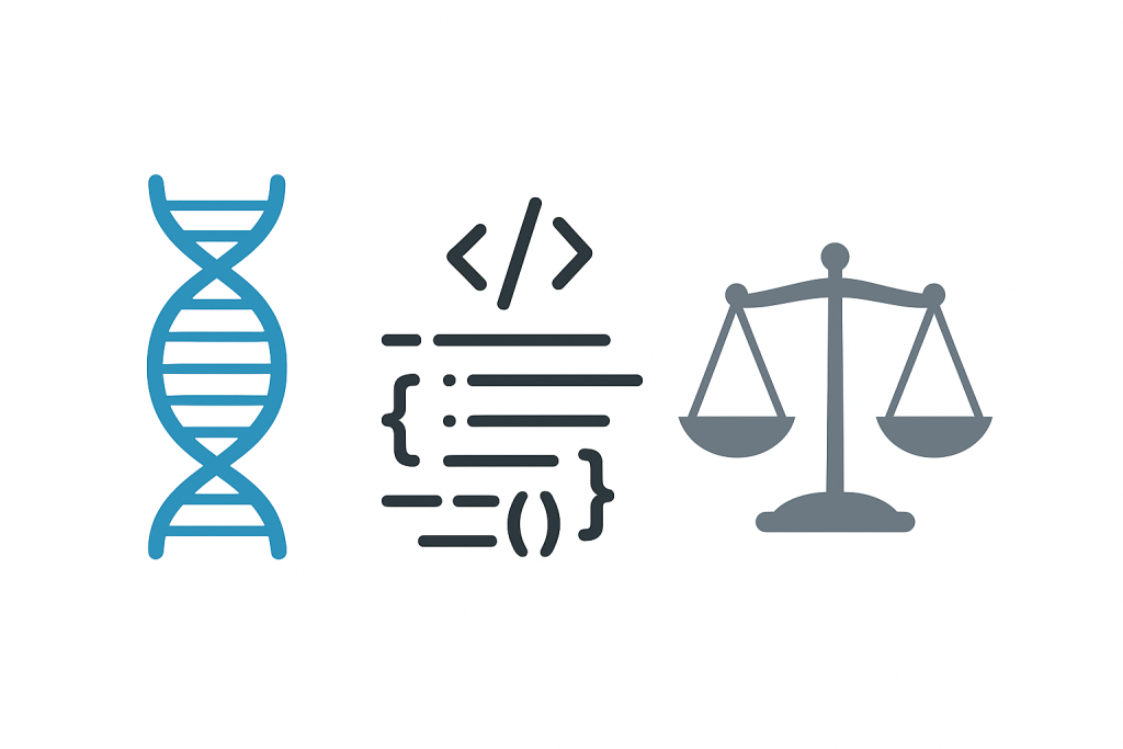 Why teaching ethics is essential as biology and coding merge into living digital systems.