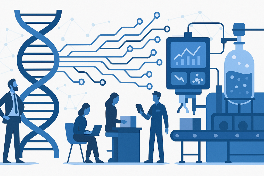 How AI, automation, and synthetic biology are transforming the factory floor and redefining the future of work.