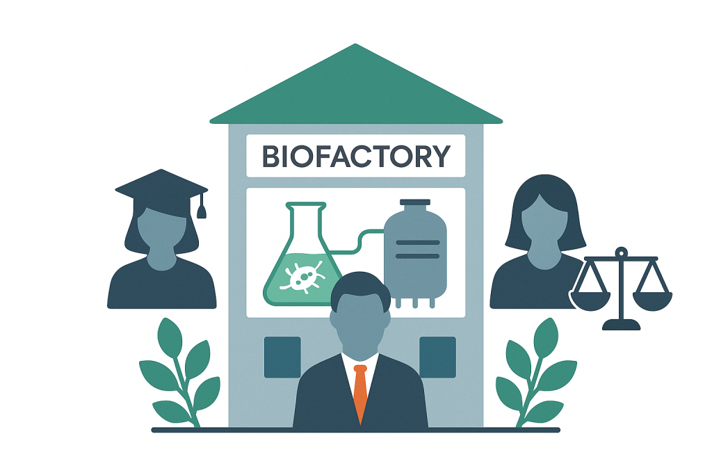 How local bio-manufacturing hubs will transform jobs, education, and ethics in community-based biotechnology.