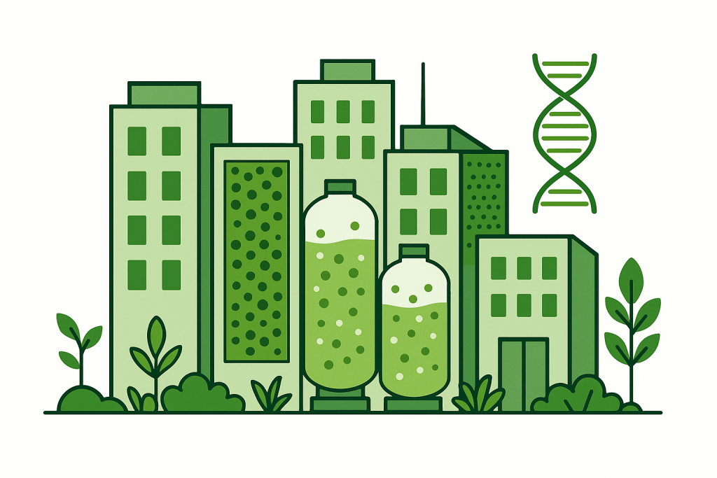 How cities are transforming industrial zones into biofoundries and living production ecosystems for a regenerative future.